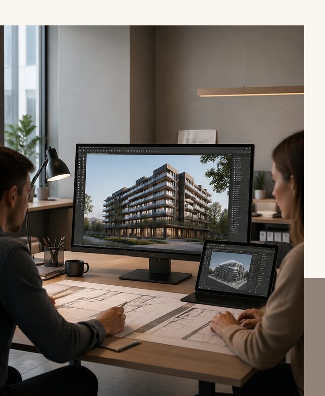 3D визуализация архитектуры и объектов строительства в Сызрани